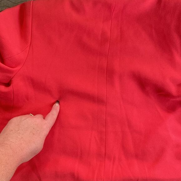 Forever 21 80s Inspired Red/ Navy Blazer XS - Picture 8 of 9